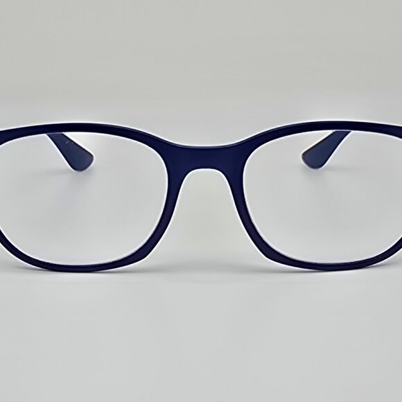 Ray-Ban RB7183 5207 Liteforce Matte Sand Blue Eyeglasses Frame Italy 53-19-145 - Picture 2 of 12